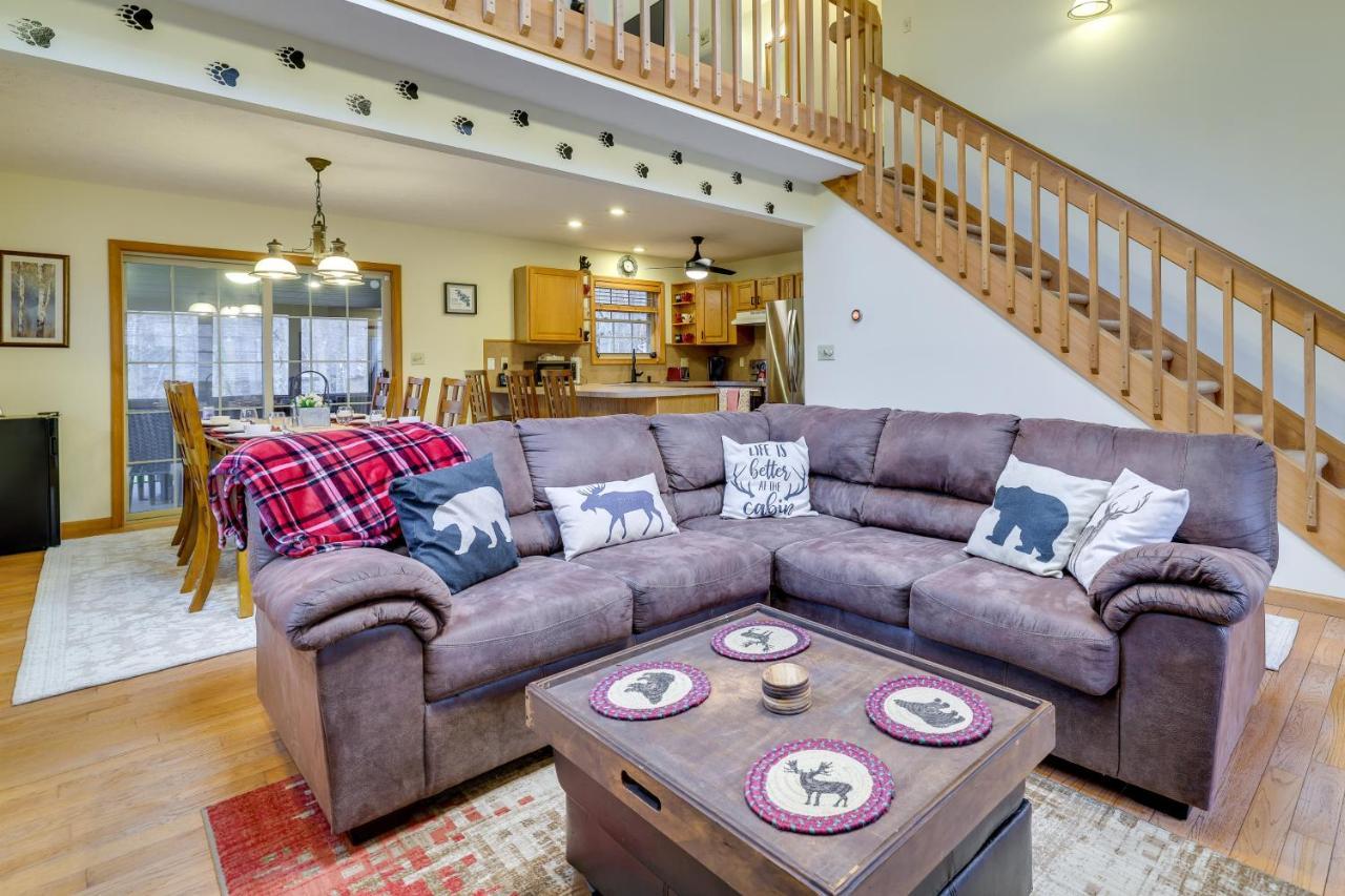 Cozy Big Bass Lake Home With Hot Tub And Game Room! Gouldsboro Екстер'єр фото