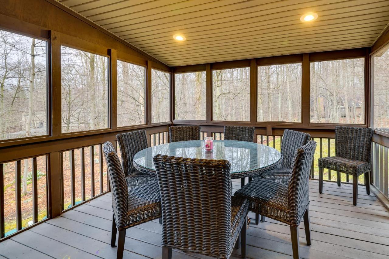 Cozy Big Bass Lake Home With Hot Tub And Game Room! Gouldsboro Екстер'єр фото