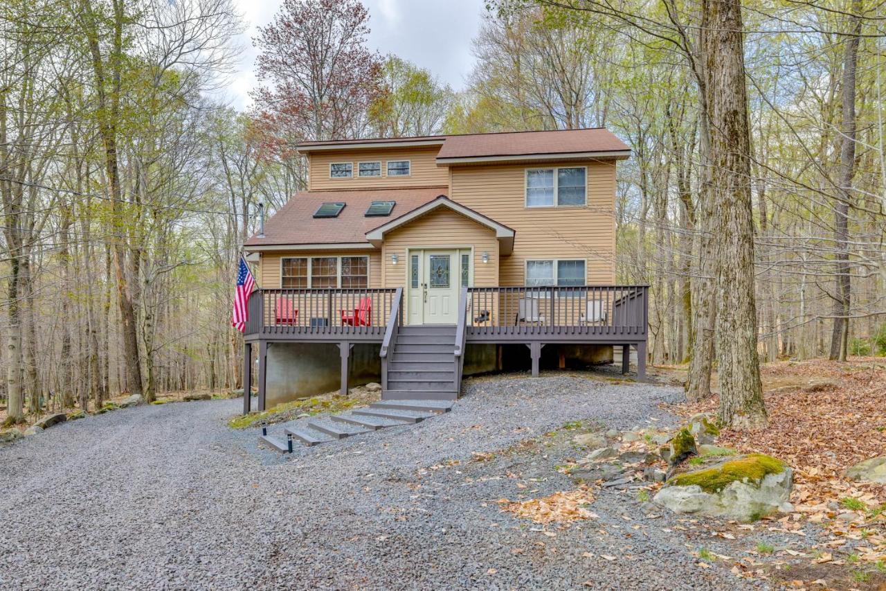 Cozy Big Bass Lake Home With Hot Tub And Game Room! Gouldsboro Екстер'єр фото