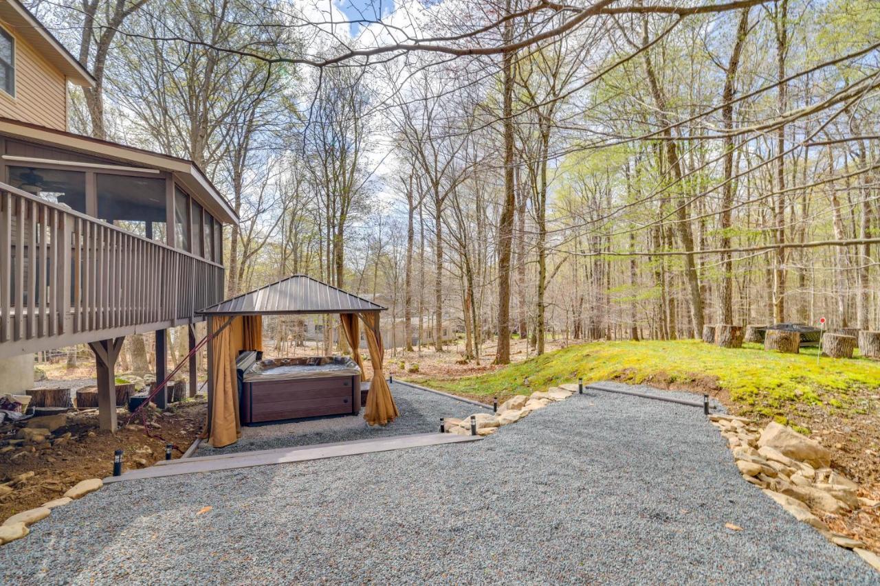 Cozy Big Bass Lake Home With Hot Tub And Game Room! Gouldsboro Екстер'єр фото